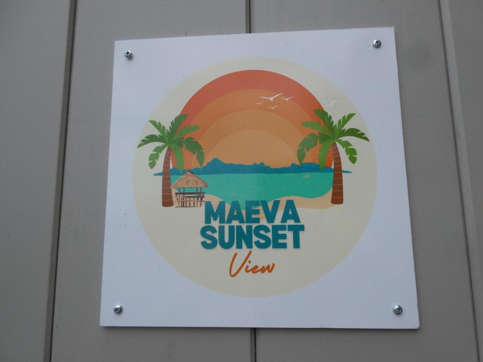 Maeva Sunset View Hotel Punaauia Kültér fotó