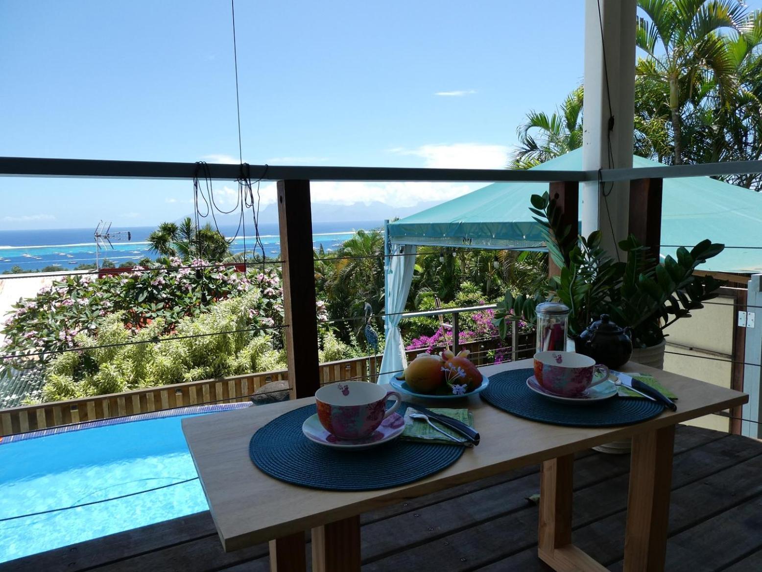 Maeva Sunset View Hotel Punaauia Kültér fotó